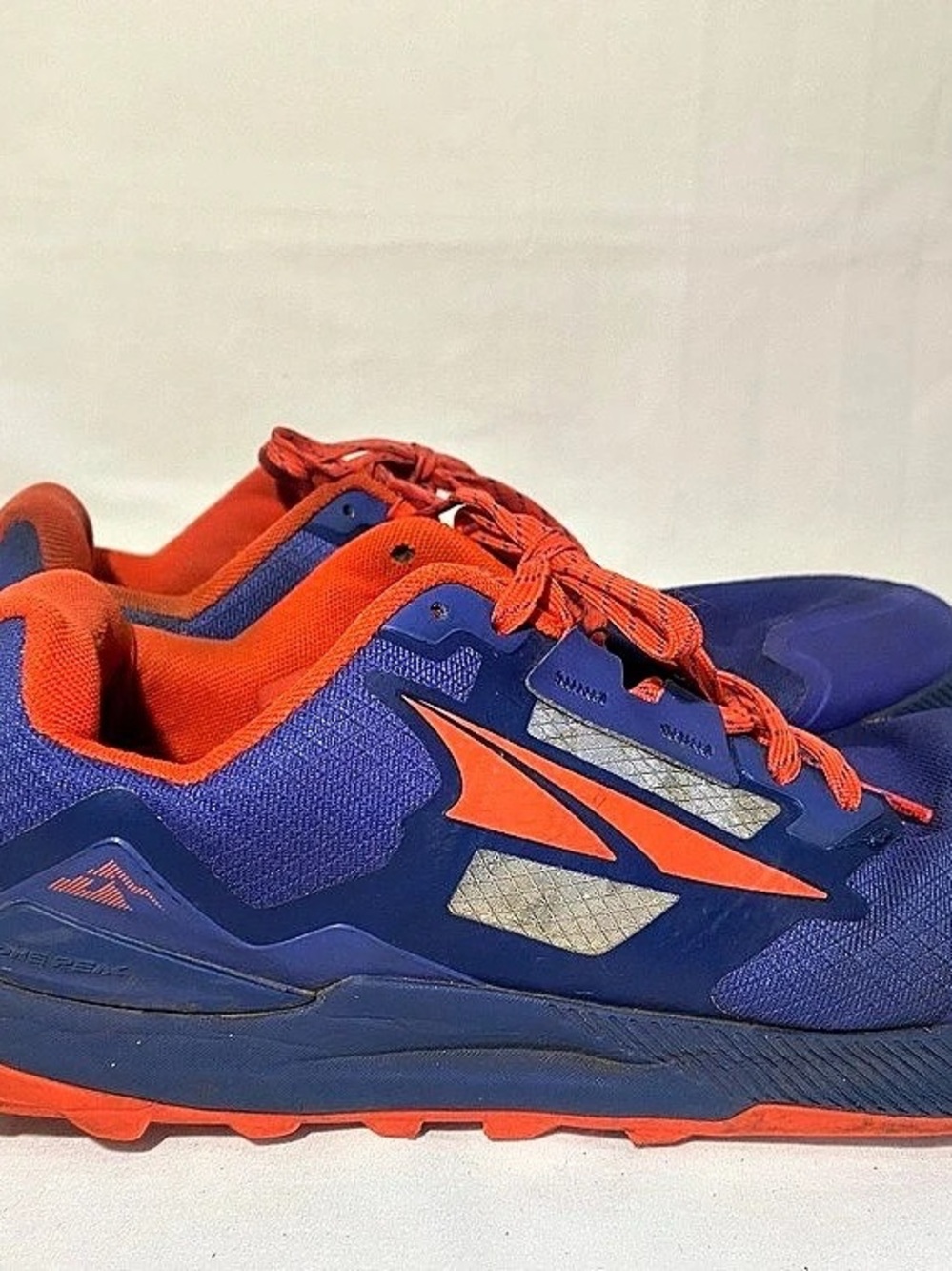 Altra Lone Peak Athletic Shoes Blue & Orange US Men’s 9,5